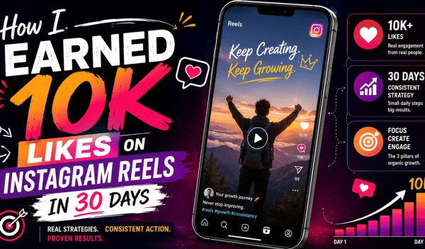How I Earned 10K Likes on Instagram Reels in 30 Days [Step-by-Step Guide]